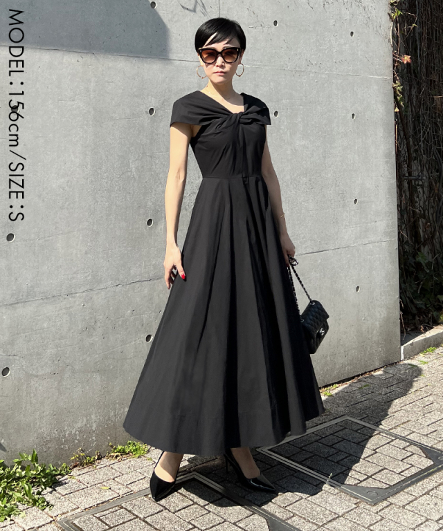 フロントツイストフレンチワンピース｜JENNE(ジェンヌ)公式通販：パリ  