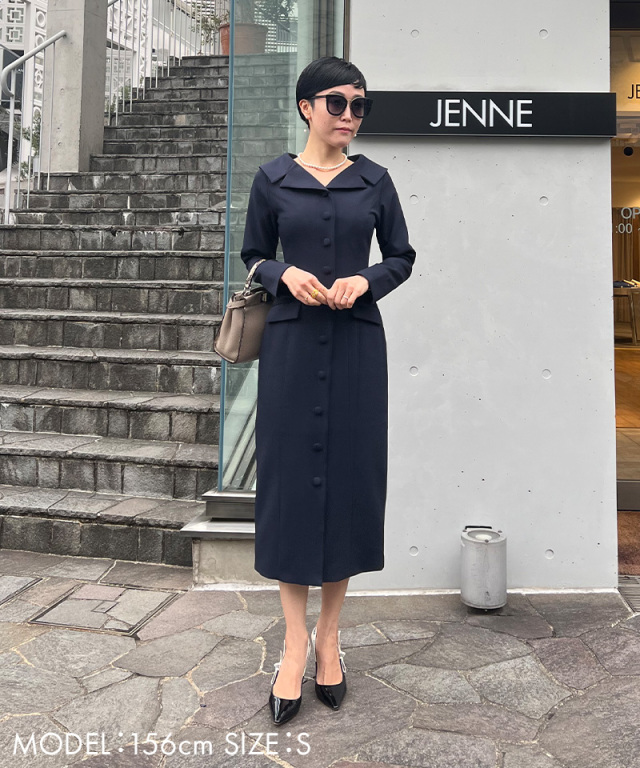 オードリーストレートワンピース｜JENNE(ジェンヌ)公式通販  