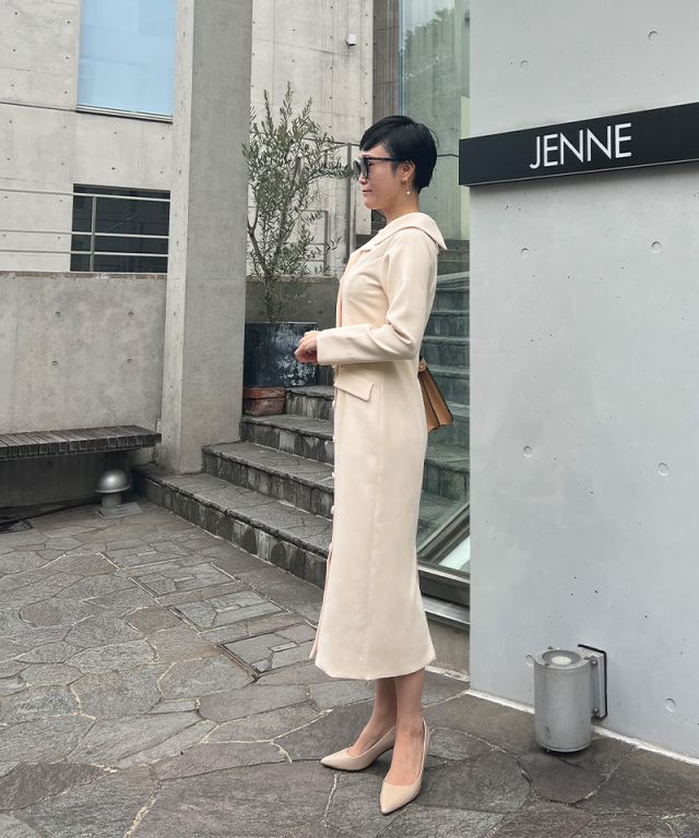 オードリーストレートワンピース｜JENNE(ジェンヌ)公式通販：パリ  