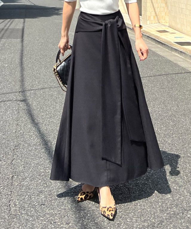 2WAYリボンフレアスカート｜JENNE(ジェンヌ)公式通販：パリジェンヌの  