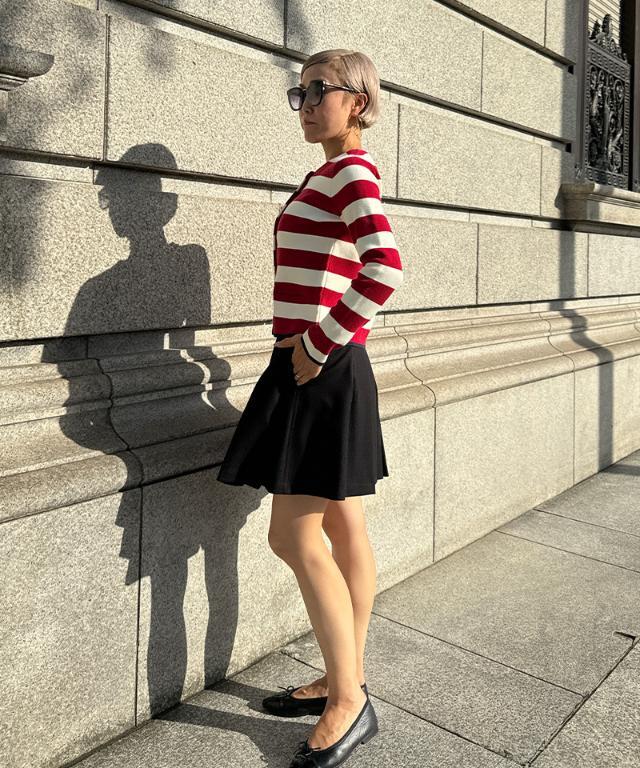 パリジェンヌボーダーニットジャケット｜JENNE(ジェンヌ)公式通販  