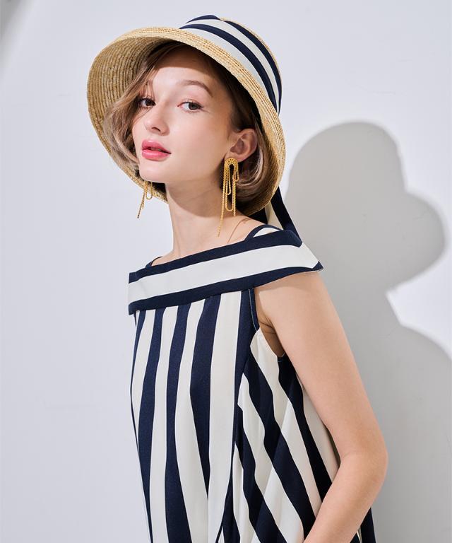 日本製JENNEゴールドチェーンスクリューピアス｜JENNE(ジェンヌ