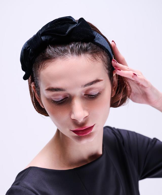 ハンドメイド大人リボンベロアカチューシャ｜JENNE(ジェンヌ)公式通販