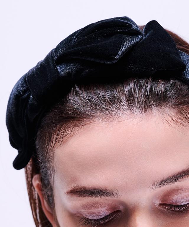 ハンドメイド大人リボンベロアカチューシャ｜JENNE(ジェンヌ)公式通販