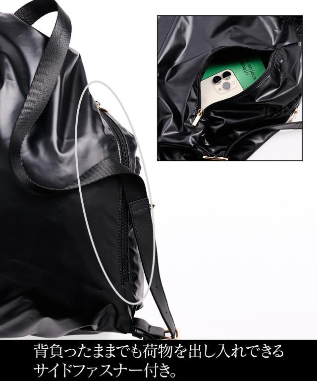 【週末お値下げ！】JENNE 2WAY リュックサック　黒 デイバック リュック 2WAYリボンリュック レディース : ZOZOTOWN