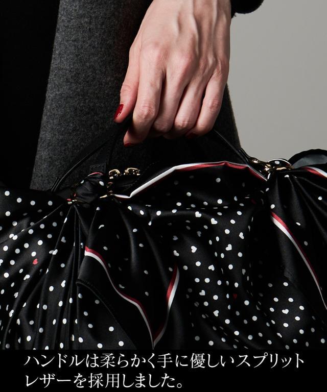 ジェンヌ♡公式完売品♡ストライプスカーフバック 日本製カーブストライプ×ドットスカーフ｜JENNE(ジェンヌ)公式