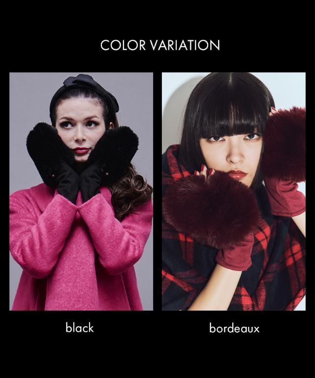 【新品タグ付、未開封】JENNE／エコファースエードグローブ 新品タグ付、未開封】JENNE／エコファースエードグローブ エコ