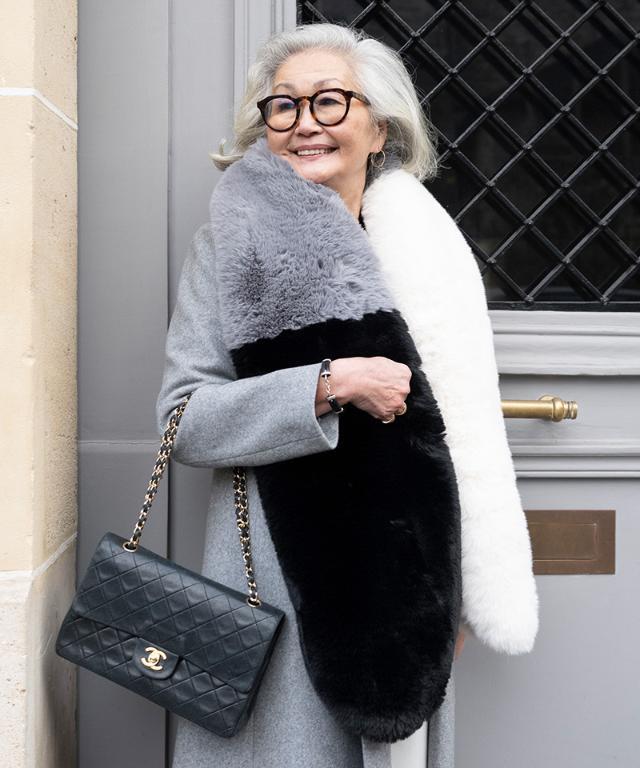 完売品　新品タグ付き　JENNE エコファーカラーブロックマフラー エコファーカラーブロックマフラー｜JENNE(ジェンヌ)公式通販：パリ