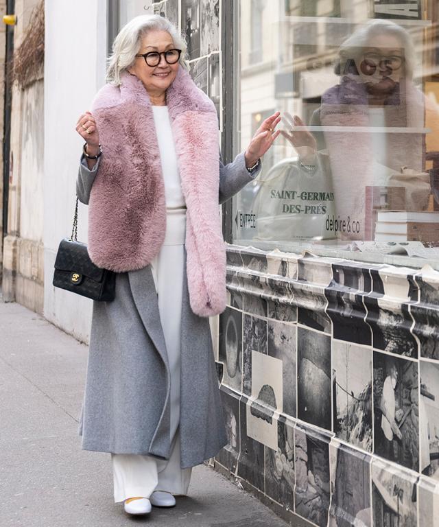 エコファーカラーブロックマフラー｜JENNE(ジェンヌ)公式通販：パリ