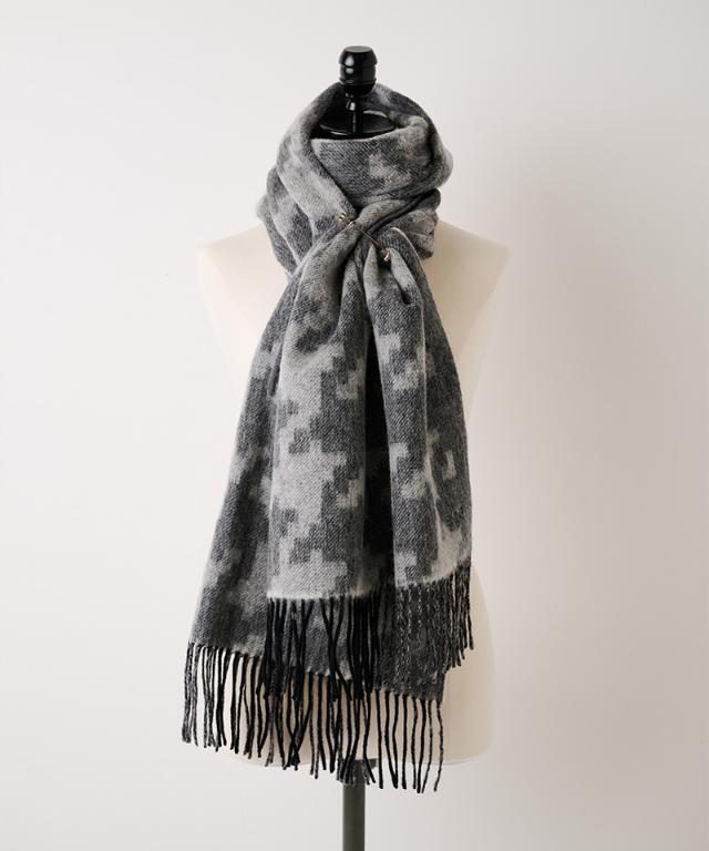 ウール千鳥リバーシブルストール｜JENNE(ジェンヌ)公式通販：パリ