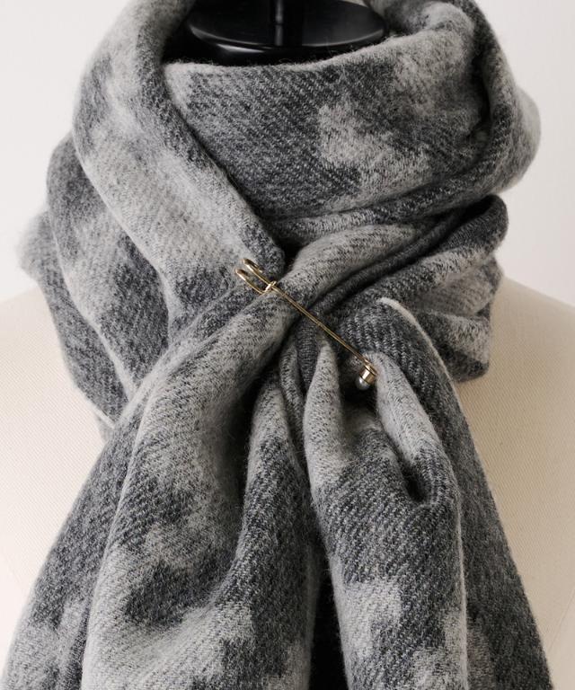 ウール千鳥リバーシブルストール｜JENNE(ジェンヌ)公式通販：パリ