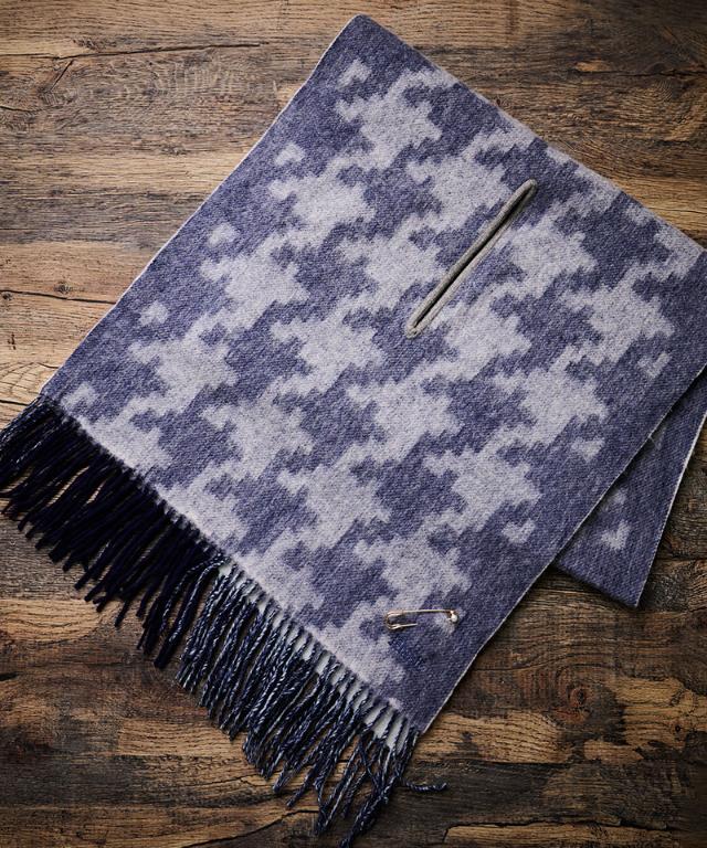 シェリエ sheller 千鳥ブルゾン Jeunne garcon（ジュンヌ ギャルソン） 千鳥格子ダブル