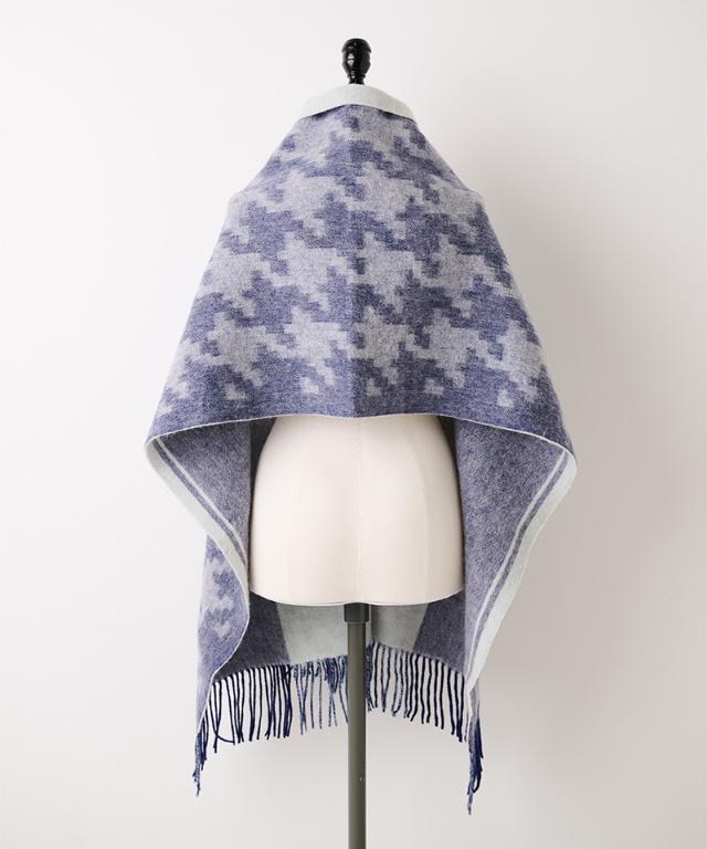 ウール千鳥リバーシブルストール｜JENNE(ジェンヌ)公式通販：パリ