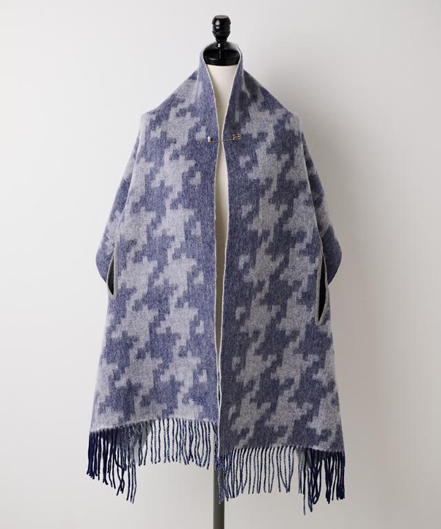 ウール千鳥リバーシブルストール｜JENNE(ジェンヌ)公式通販：パリ