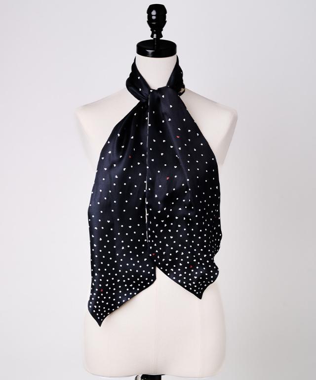 日本製ドットレオパード剣先スカーフ｜JENNE(ジェンヌ)公式通販：パリ