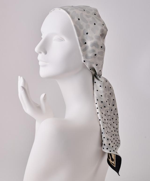 日本製ドットレオパード剣先スカーフ｜JENNE(ジェンヌ)公式通販