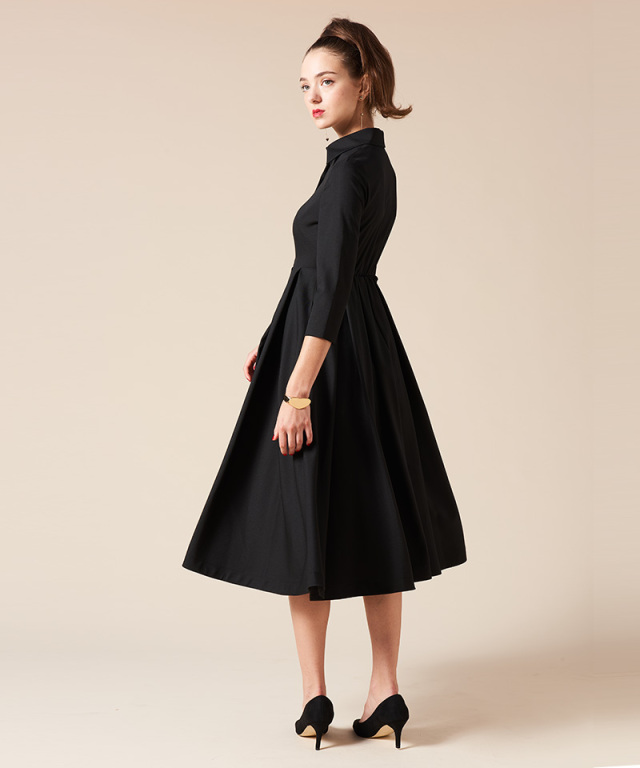 JENNE フレアタックジャンパードレス 23AW ブラック Sサイズ フレアタックジャンパードレス｜JENNE(ジェンヌ)公式通販：パリ