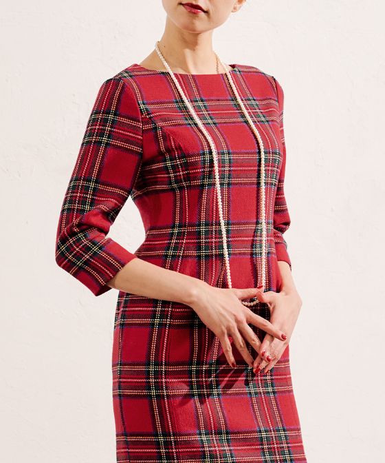 フレンチレトロチェックワンピース｜JENNE(ジェンヌ)公式通販：パリ