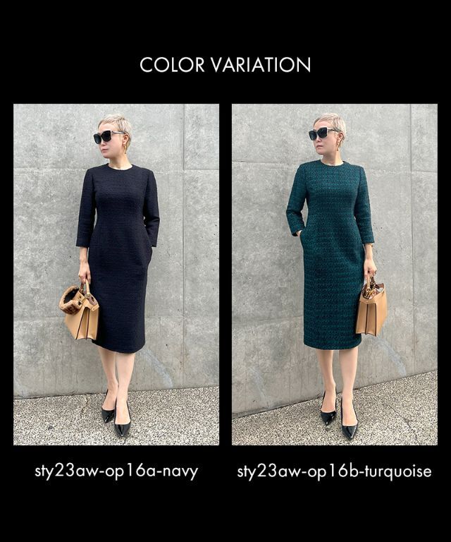 クラシックIラインツイードワンピース｜JENNE(ジェンヌ)公式通販：パリ  