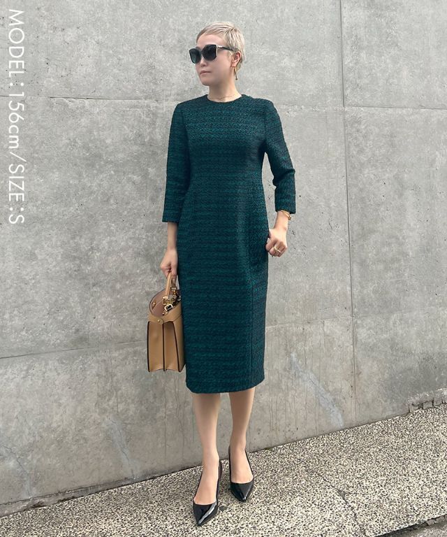 クラシックIラインツイードワンピース｜JENNE(ジェンヌ)公式通販：パリ  