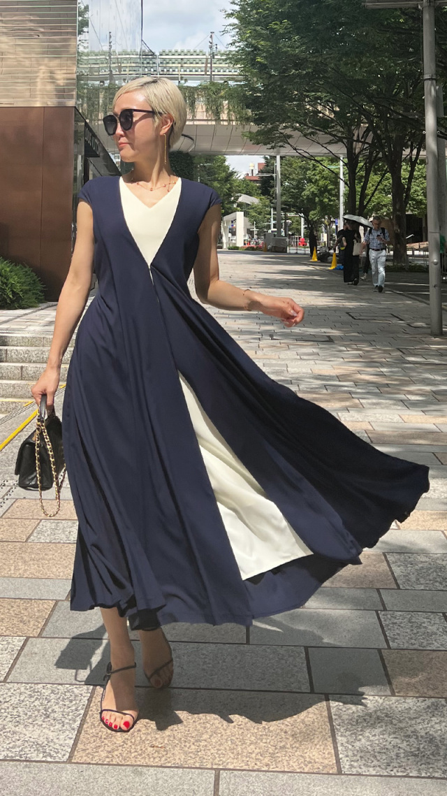 2WAYレイヤードフレアワンピース｜JENNE(ジェンヌ)公式通販：パリ  