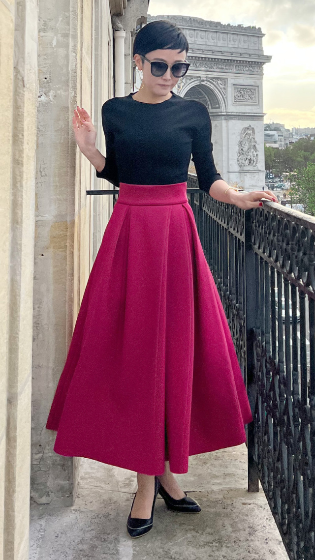 日本製ボリュームタック フレアスカート｜JENNE(ジェンヌ)公式通販  