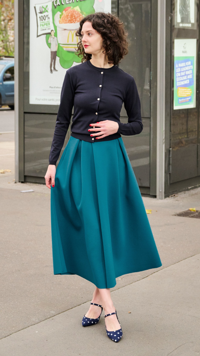 日本製ボリュームタック フレアスカート｜JENNE(ジェンヌ)公式通販  