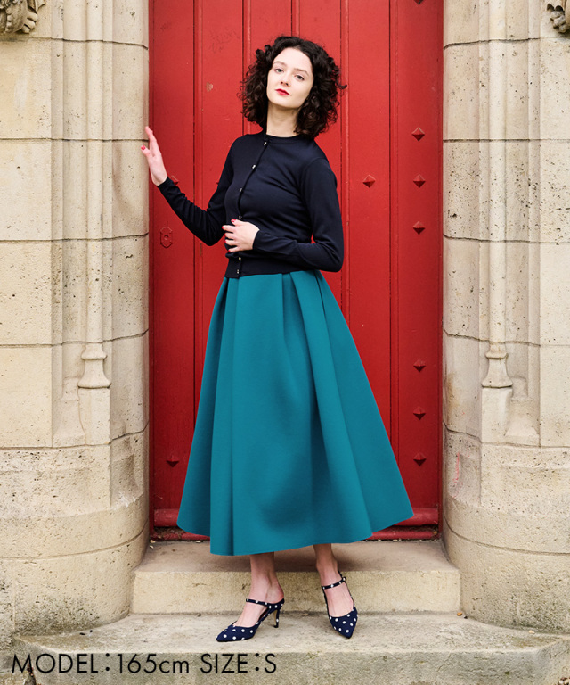 日本製ボリュームタック フレアスカート｜JENNE(ジェンヌ)公式通販  