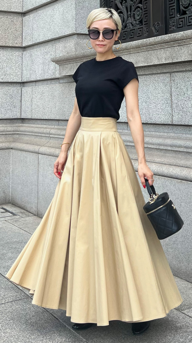 JENNEリッチボリュームフレアスカート｜JENNE(ジェンヌ)公式通販：パリ  