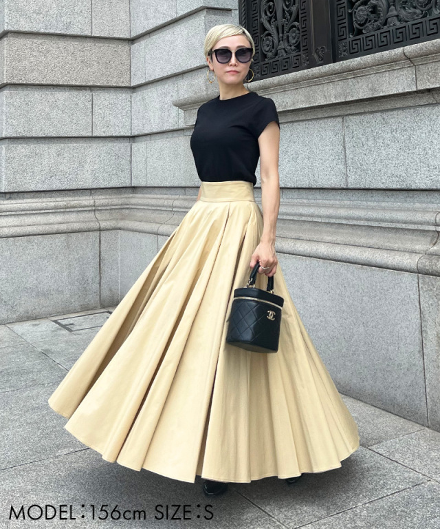 JENNEリッチボリュームフレアスカート｜JENNE(ジェンヌ)公式通販：パリ  