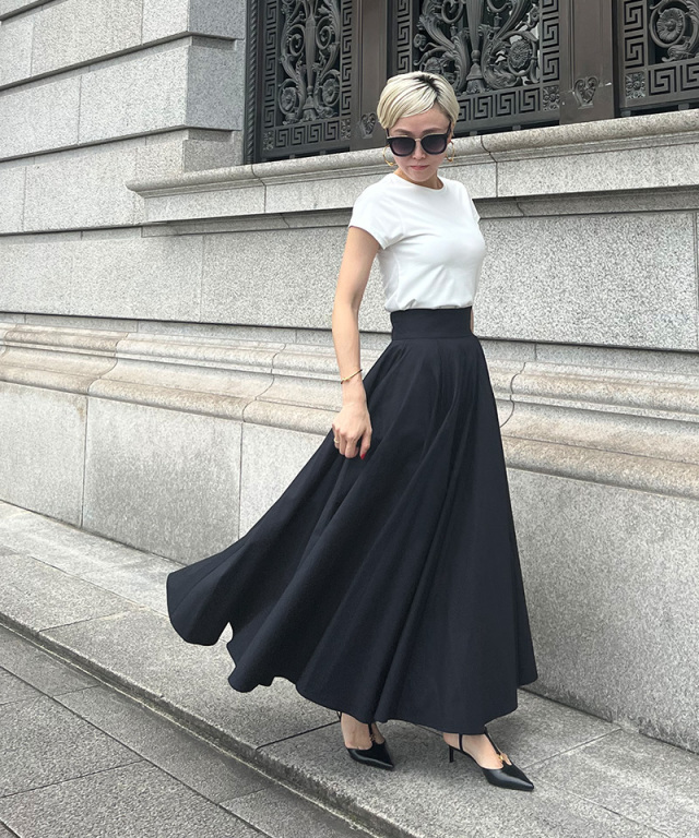 JENNEリッチボリュームフレアスカート｜JENNE(ジェンヌ)公式通販：パリ  