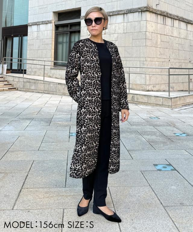 レオパードロングジャケット｜JENNE(ジェンヌ)公式通販：パリジェンヌ  