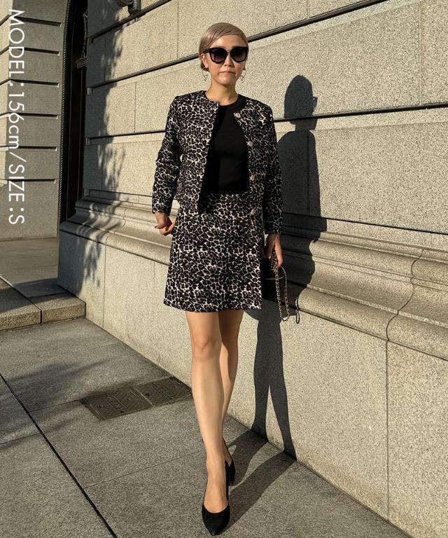 大人レオパードジャケット｜JENNE(ジェンヌ)公式通販：パリジェンヌの  