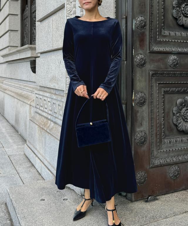 モダンベロアワンピース｜JENNE(ジェンヌ)公式通販：パリ  