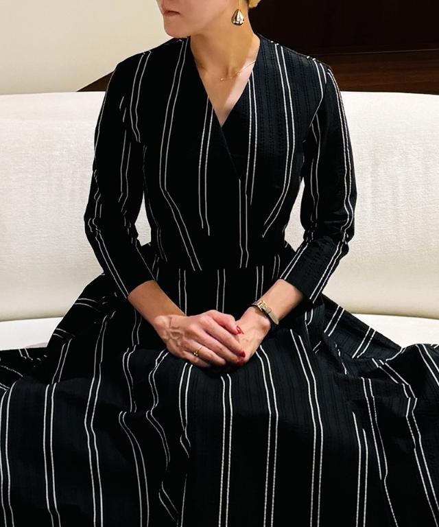 ストライプドレスワンピース｜JENNE(ジェンヌ)公式通販：パリジェンヌ  