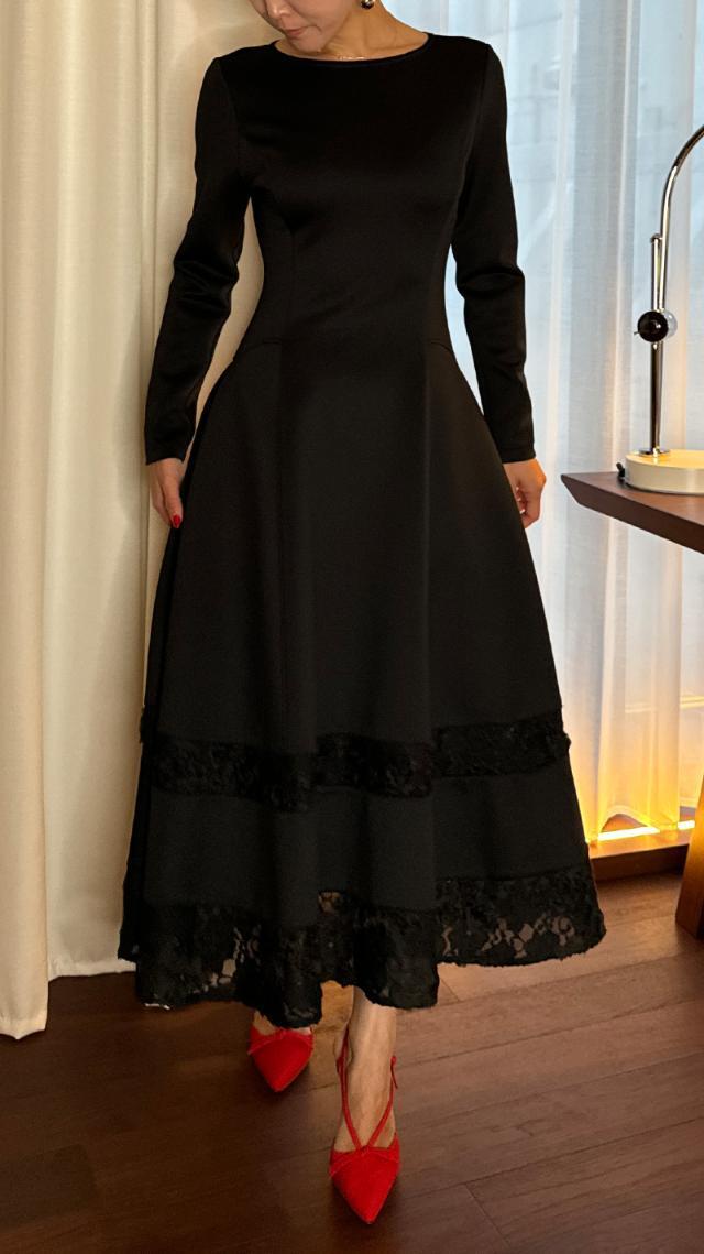 レース切り替えカットソーワンピース｜JENNE(ジェンヌ)公式通販：パリ  