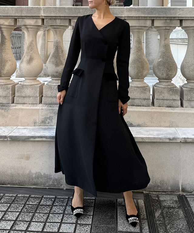 ベロアポイントワンピース｜JENNE(ジェンヌ)公式通販：パリジェンヌの  