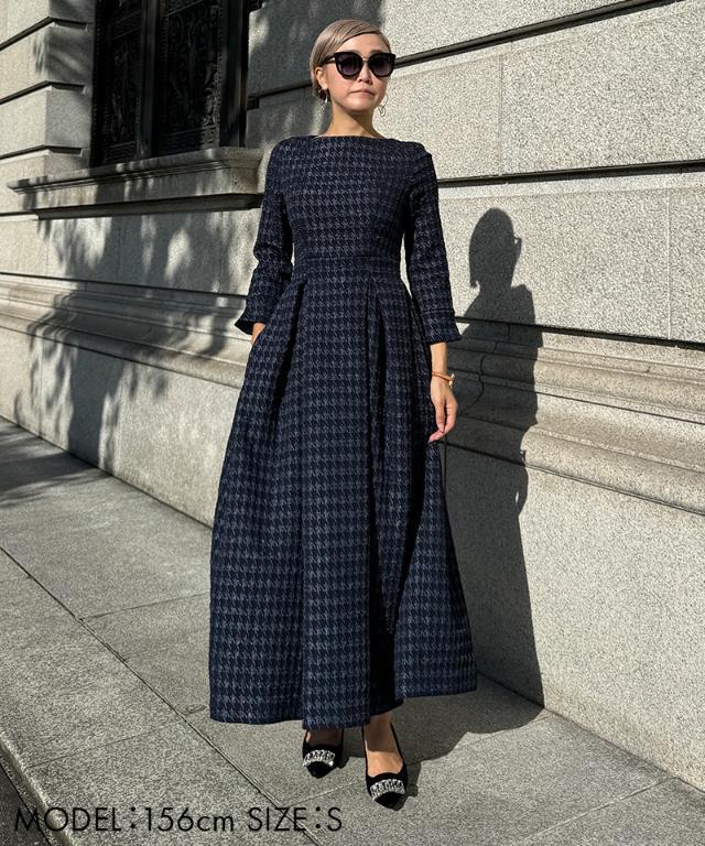 フィットフレアドレスワンピース｜JENNE(ジェンヌ)公式通販：パリ  