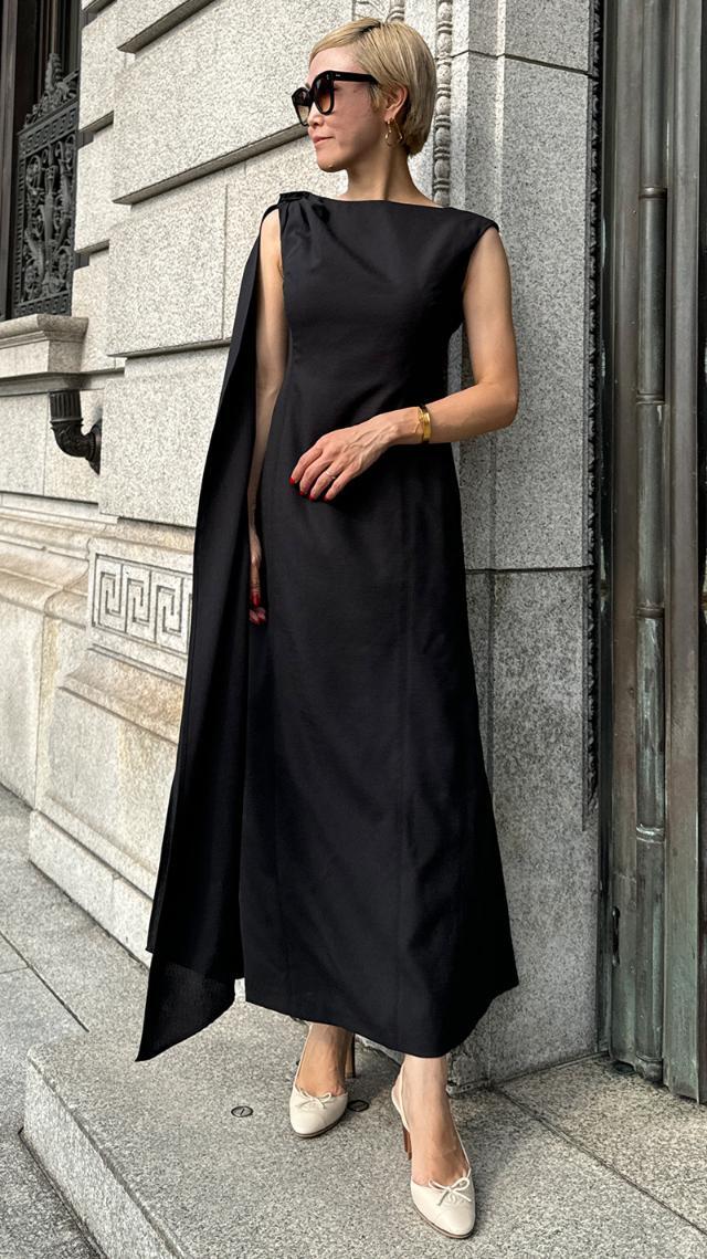 アシンメトリードレープワンピース｜JENNE(ジェンヌ)公式通販：パリ  