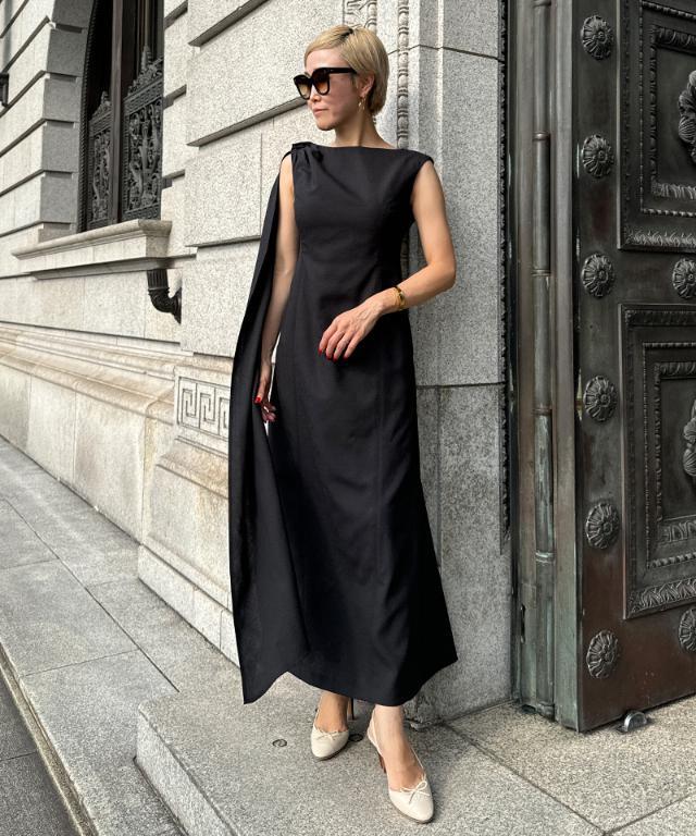 アシンメトリードレープワンピース｜JENNE(ジェンヌ)公式通販：パリ  