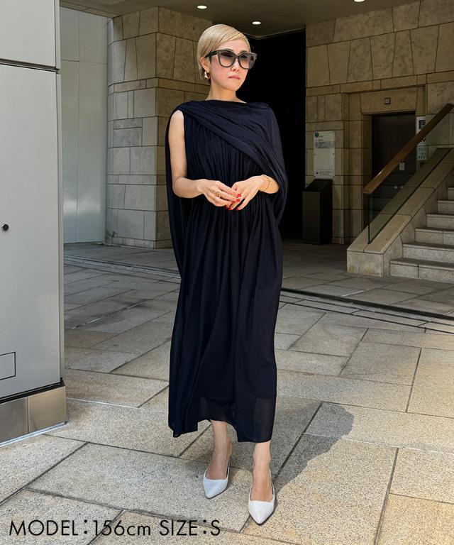 3WAYモダンドレープドレス｜JENNE(ジェンヌ)公式通販：パリジェンヌの  