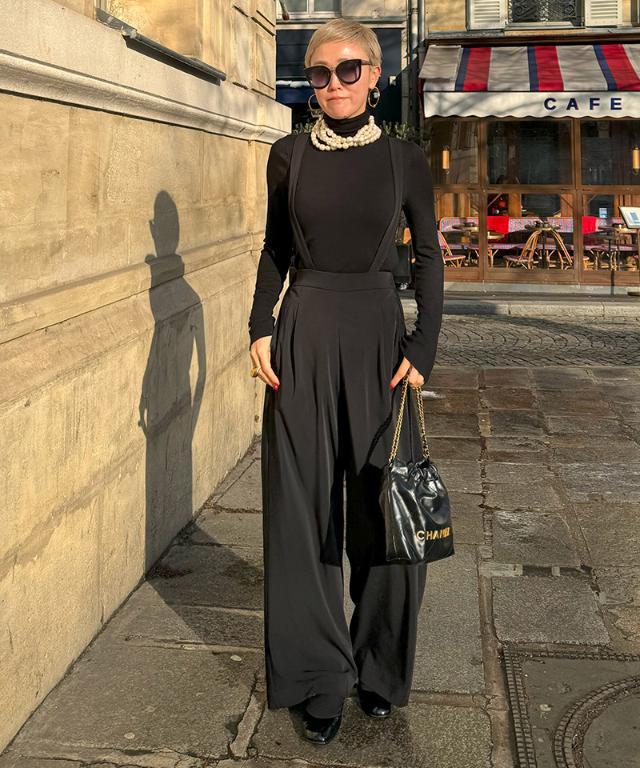 美脚サロペットパンツ｜JENNE(ジェンヌ)公式通販：パリジェンヌのよう  