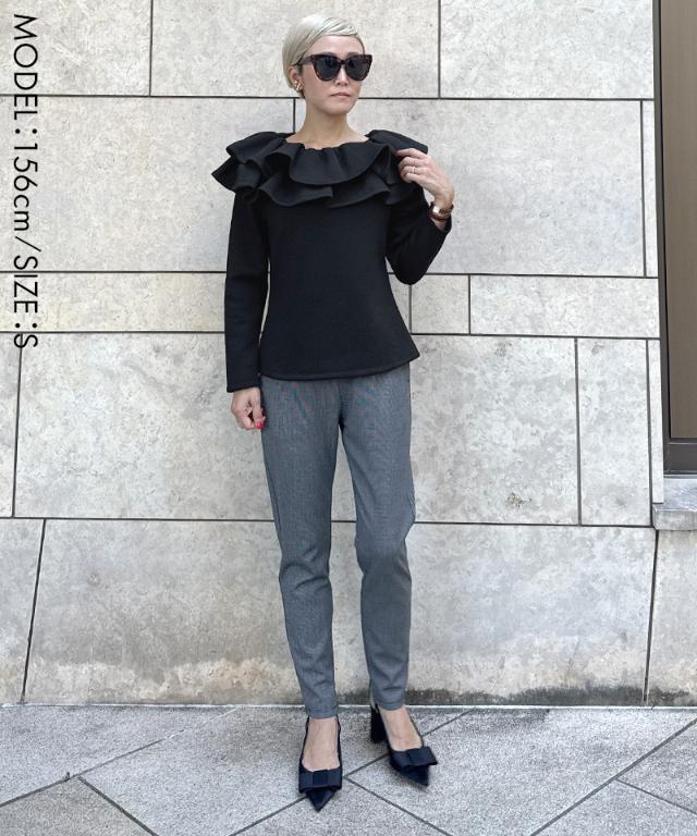 ナオナオチョコ様おまとめ3点専用imaneフリルカバー 日本製ギャザーフリルトレーナー｜JENNE(ジェンヌ)公式通販