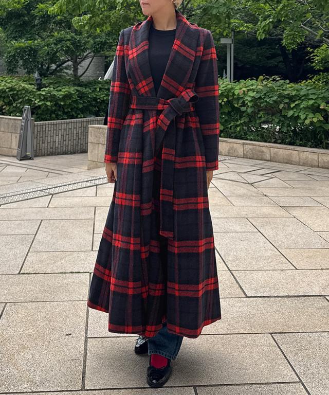 ウールブラックウォッチコート｜JENNE(ジェンヌ)公式通販：パリ