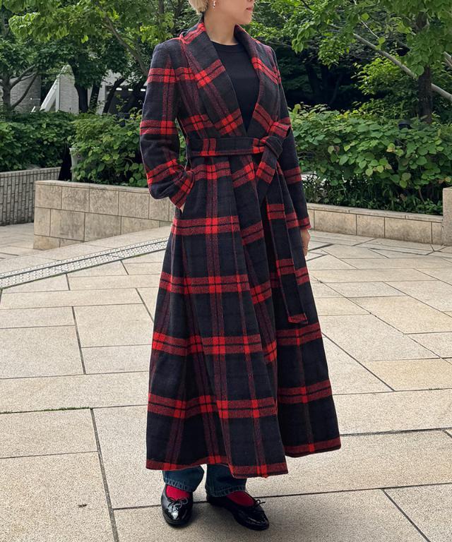 ウールブラックウォッチコート｜JENNE(ジェンヌ)公式通販：パリ