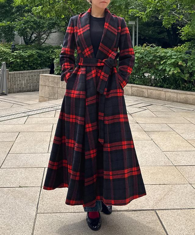 ウールブラックウォッチコート｜JENNE(ジェンヌ)公式通販：パリ