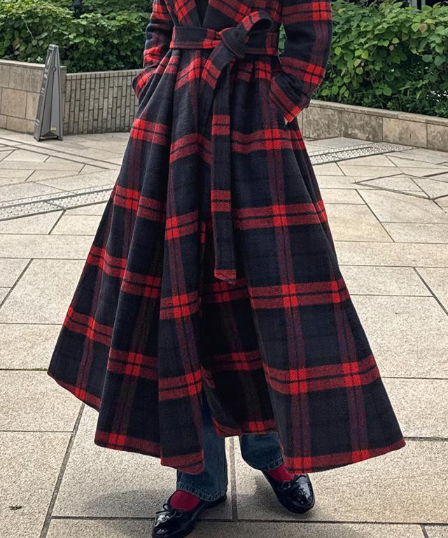 ウールブラックウォッチコート｜JENNE(ジェンヌ)公式通販：パリ