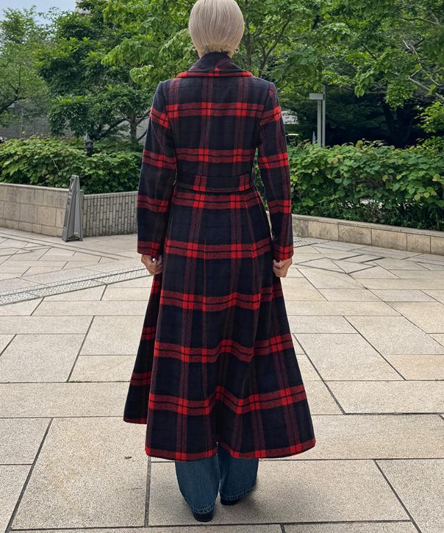 ウールブラックウォッチコート｜JENNE(ジェンヌ)公式通販：パリ