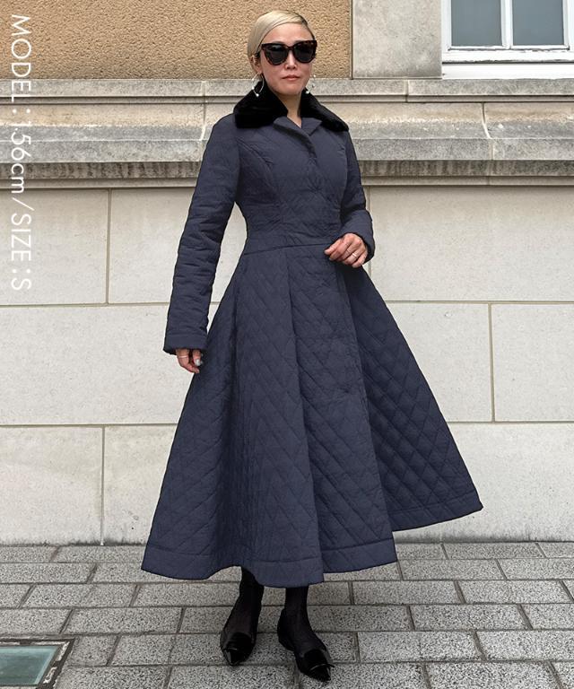 機能綿キルティングドレスコート｜JENNE(ジェンヌ)公式通販：パリ