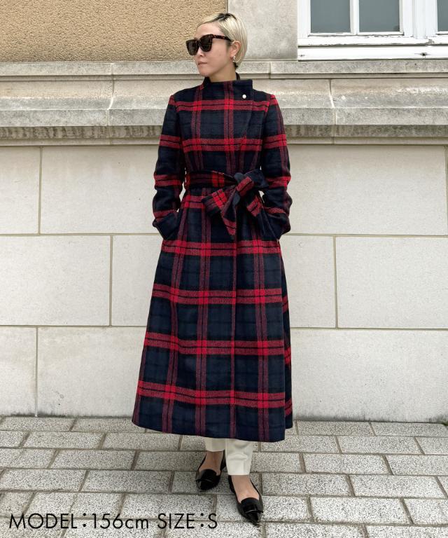 【美品】JENNEウールコート　M レッド JENNEウールコート｜JENNE(ジェンヌ)公式通販：パリジェンヌの